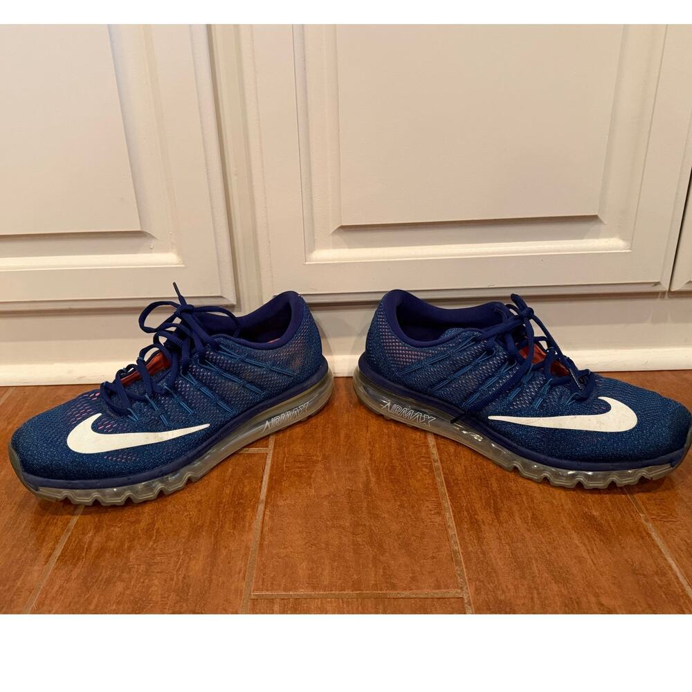 Nike Air Max 2016 Blue Mens Size 11.5 - Picture 5 of 10